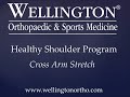 Cross Arm Stretch for Baseball Players
